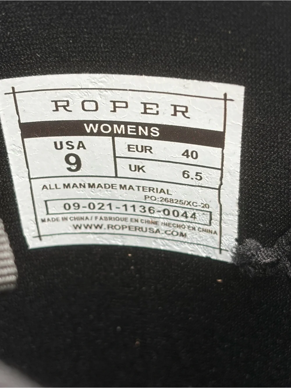 Roper tall brown